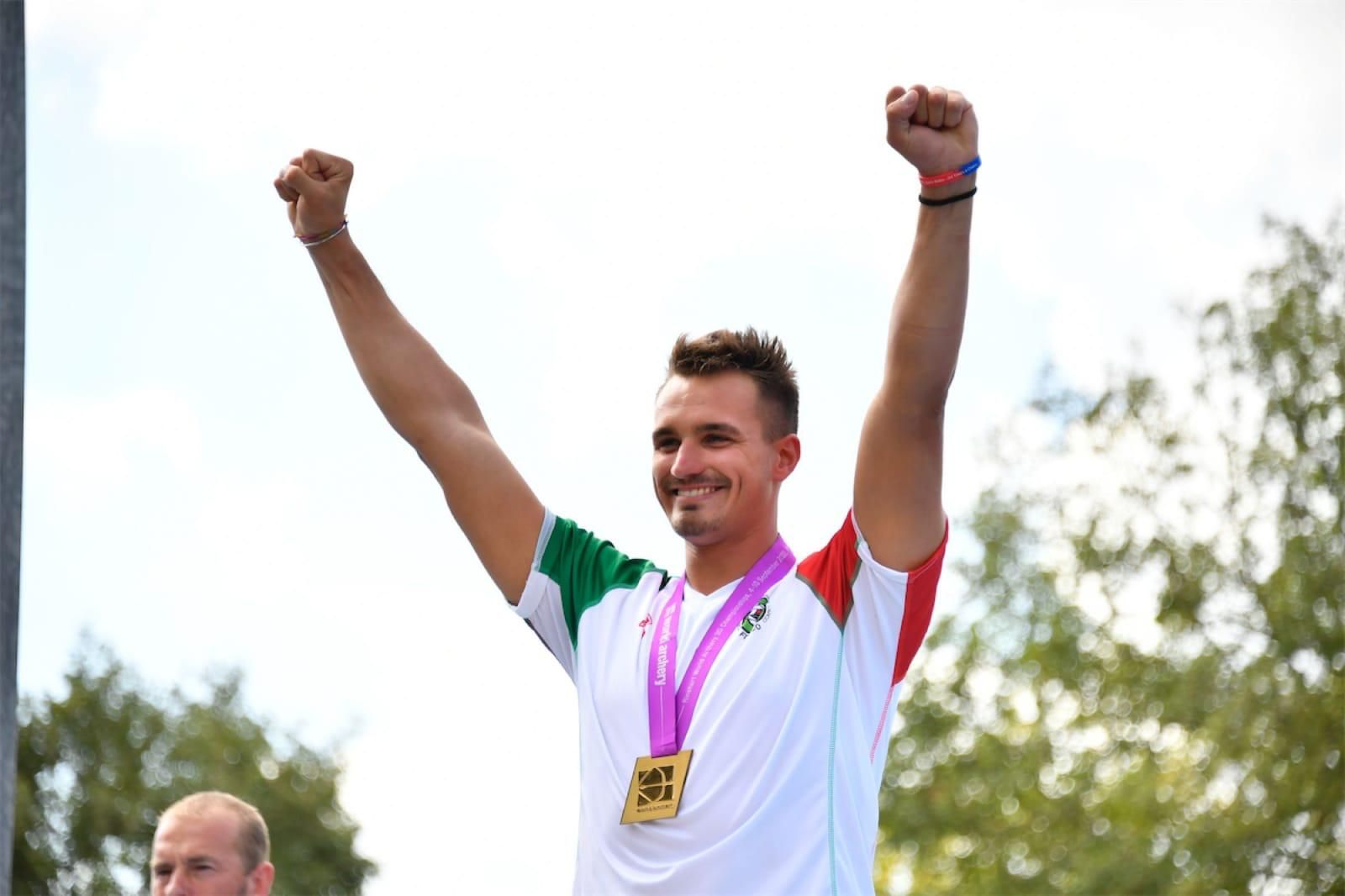 Immagine per Gorizia, esordio con bronzo mondiale nell'arco 3D per Nicola Kos  